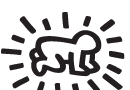 Stickers Muraux  par Keith Haring