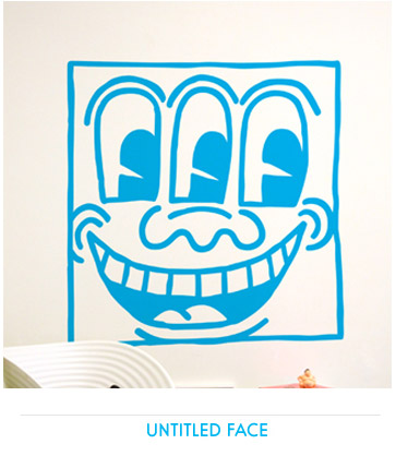 Stickers muraux - Collection Keith Haring
