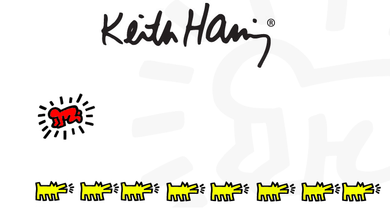 Stickers muraux - Collection Keith Haring