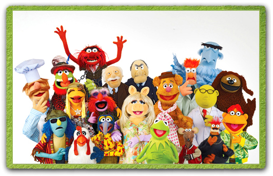 Stickers muraux Muppets l'quipe - Collection indite