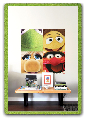 Stickers muraux Muppets Centipede - Collection indite