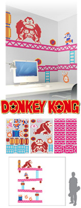 Stickers muraux - Collection exclusive Nintendo