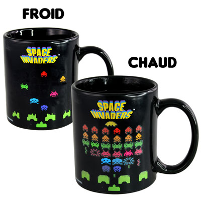 Mug Chaud Froid Space Invaders  8,90 € - Stickboutik.com