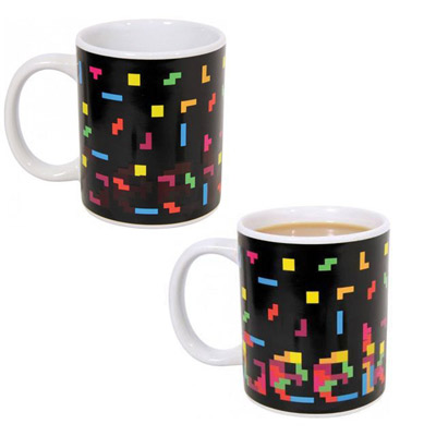 Mug Tetris Geek - Chaud Froid - Nintendo - Gadgets Geek sur Stickboutik.com