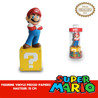 Figurine Super Mario Nintendo - Presse Papiers à 13,95 € - Stickboutik.com