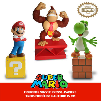Figurine Super Mario Nintendo - Presse Papiers à 13,95 € - Stickboutik.com