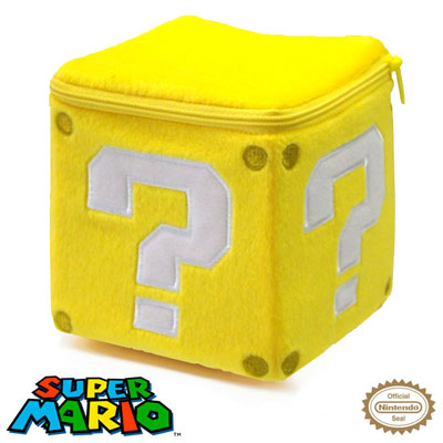 Peluche Cube Mystère Nintendo -  Mario Bros  à 10,95 € - Stickboutik.com