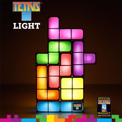 Lampe Tetris Modulable Tetris  34,95 € - Stickboutik.com