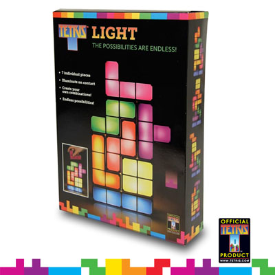 Lampe Tetris Modulable Tetris  34,95 € - Stickboutik.com