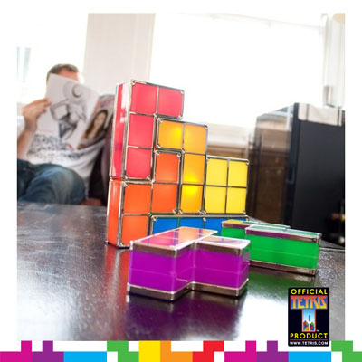 Lampe Tetris Modulable Tetris  34,95 € - Stickboutik.com