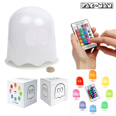  Lampe Pac-Man  Fantme Led  Tlecommande -  PacMan Ghost  39,95 € - Stickboutik.com