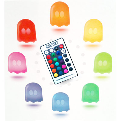  Lampe Pac-Man  Fantme Led  Tlecommande -  PacMan Ghost  39,95 € - Stickboutik.com