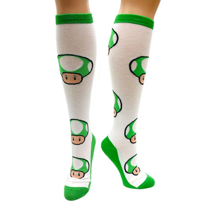 Chaussettes Nintendo Toad Vert  Super Mario  6,50 € - Stickboutik.com