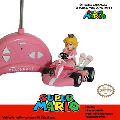 Princesse Peach Kart R/C Nintendo  24,95 € - Stickboutik.com