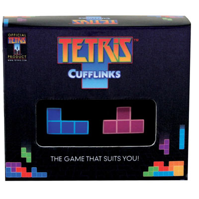Boutons de manchette Tetris à 9,90 € - Stickboutik.com