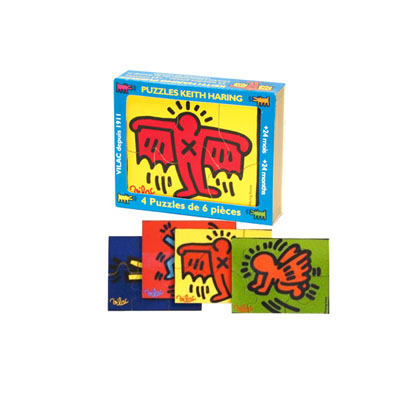 Petit Puzzles Keith Haring à 13,00 € - Stickboutik.com