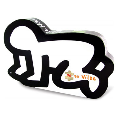 Puzzle 96 pcs Keith Haring bote baby Vilac  23,99 € - Stickboutik.com