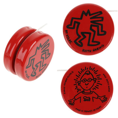 Yo-Yo Keith Haring - Dancing Dog rouge  Vilac à 6,50 € - Stickboutik.com