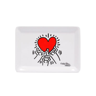 Plateau Heart - petit Keith Haring à 3,90 € - Stickboutik.com