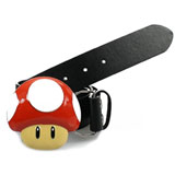 Ceinture Power-Up Rouge en Cuir avec Boucle mtal - Nintendo - Gadgets Geek sur Stickboutik.com