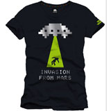 Invasion From Mars Noir - par Taito - Gadgets Geek sur Stickboutik.com