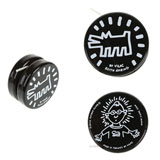 Gadgets-Geek: Yo-Yo Keith Haring - Dogs noir - Vilac