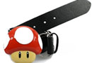 Gadgets-Geek: Ceinture Power-Up Rouge en Cuir avec Boucle mtal - Nintendo