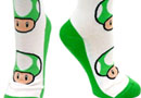 Gadgets-Geek: Chaussettes Nintendo Toad Vert -  Super Mario