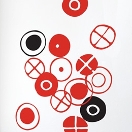 Graphic & Design Circles - Small Stickers  by  Charles & Ray EAMES - Original and exclusive Graphic & Design Wall Stickers on Stickboutik.com