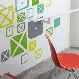 Crosspatch  - Assort...  Charles & Ray EAMES: Wall Sticker & Wall Decal Image - Only on Stickboutik.com