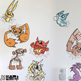 Amalgamation   Joe Ledbetter: Wall Sticker & Wall Decal Image - Only on Stickboutik.com