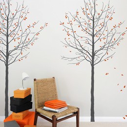 Four Seasons Graphit...  Mina Javid: Wall Sticker & Wall Decal Image - Only on Stickboutik.com