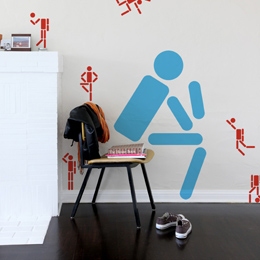 Icon Characters - Gi...  2x4: Wall Stickers & Wall Decals