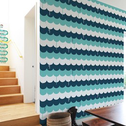 Graphic & Design Scallops - Giant Wall Tiles by  Jim Houser - Original and exclusive Graphic & Design Wall Stickers on Stickboutik.com