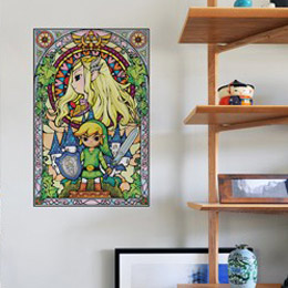 Zelda Wind Waker: Pr...  Nintendo: Wall Sticker & Wall Decal Image - Only on Stickboutik.com