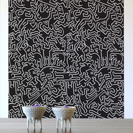 Urban PopArt Wall Stickers & Decals by  Keith Haring