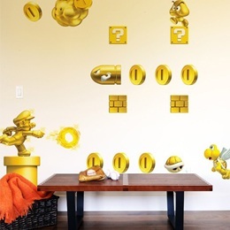 NewSuperMario Bros.2...  Nintendo : Wall Sticker & Wall Decal Image - Only on Stickboutik.com