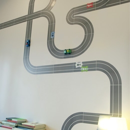 RaceTrack Wall Stickers  RaceYa!: Wall Sticker & Wall Decal Image - Only on Stickboutik.com