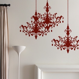 Chandelier Wall Sticker : Wall Stickers & Wall Decals