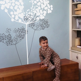 Graphic & Design Anise Snow - Giant Wall Stickers by  ilan Dei - Original and exclusive Graphic & Design Wall Stickers on Stickboutik.com