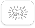 stickboutik.com - Sticker Radiant Baby (Grand modèle) par Keith Haring