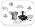 stickboutik.com - Mini Space Invaders + glaçons Ice Pack
