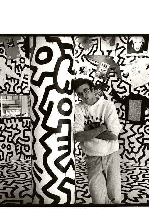 Stickers PopShop Fresque Murale par  Keith Haring