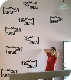 Stickers Muraux et stickers deco Stickers muraux Barking Dogs  chez stickboutik.com