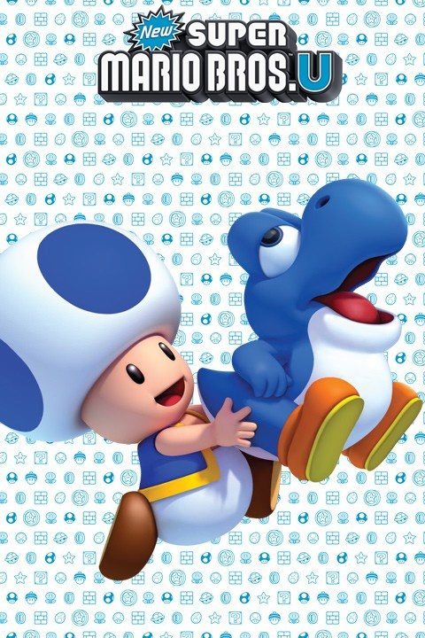 NewSuperMario Bros.U  [Large]   Nintendo : Wall Sticker & Wall Decal Main Image