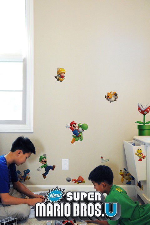 NewSuperMario Bros.U  [Mini]   Nintendo : Wall Sticker & Wall Decal Main Image