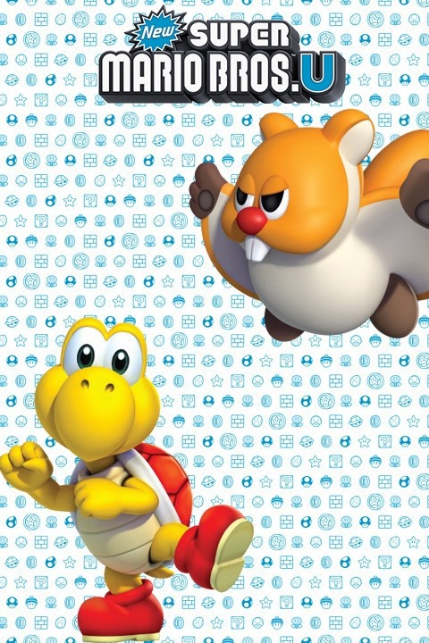 NewSuperMario Bros.U  [Mini]   Nintendo : Wall Sticker & Wall Decal Main Image