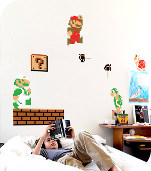 Stickers Muraux et stickers deco Stickers muraux Nintendo  chez stickboutik.com