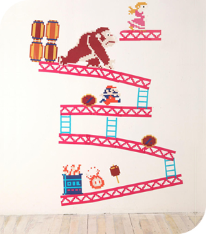 Stickers Muraux et stickers deco Stickers muraux Nintendo  chez stickboutik.com