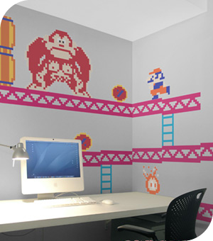 Stickers Muraux et stickers deco Stickers muraux Nintendo  chez stickboutik.com